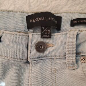 Kendall & Kylie Sky Blue High Rise Jeans